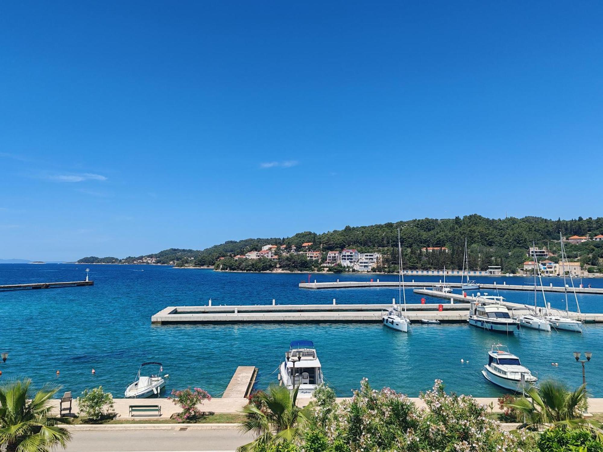 Hotel Dalmacija Vela Luka Buitenkant foto